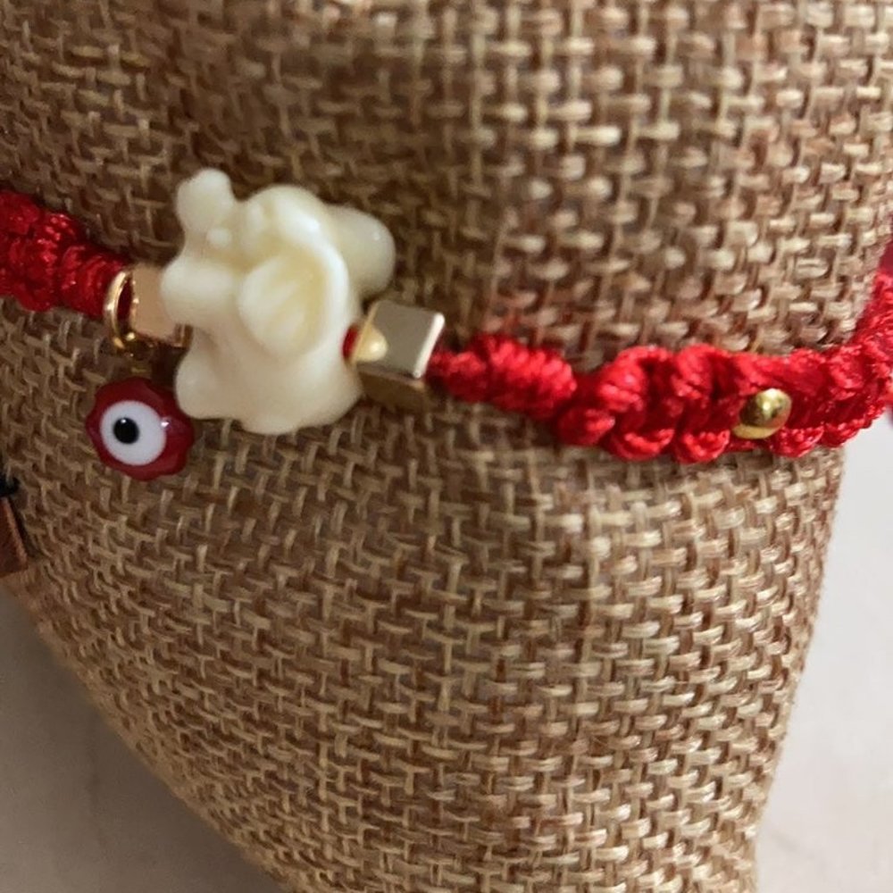 Protection Evil Eye Lucky elephant bracelet - Picture 5 of 12